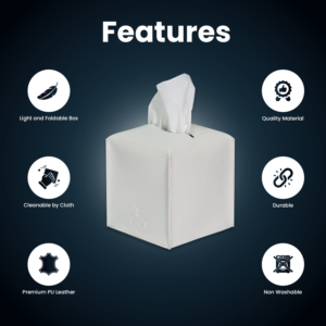 Tissue box features